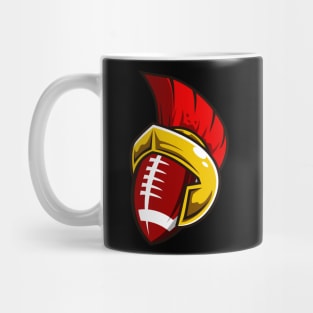 American Football Spartan Football Player Team Mug